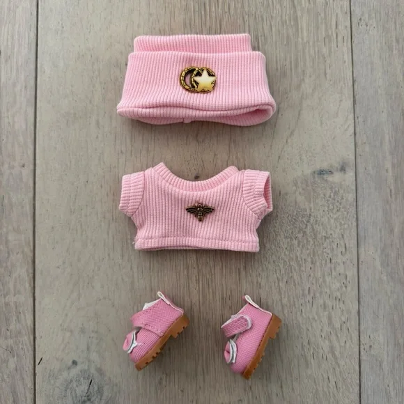Labubu Doll Clothes / GG Pink Set - Picture 4 of 4